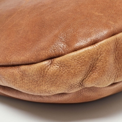 Pre Owned Marc by Marc Jacobs Brown Leather Classic Q Hillier Hobo