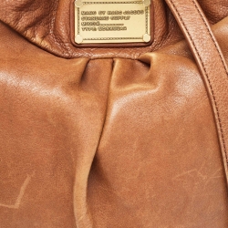 Pre Owned Marc by Marc Jacobs Brown Leather Classic Q Hillier Hobo