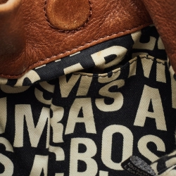 Pre Owned Marc by Marc Jacobs Brown Leather Classic Q Hillier Hobo