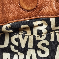 Pre Owned Marc by Marc Jacobs Brown Leather Classic Q Hillier Hobo