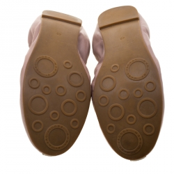 Pre Owned حذاء فلات مارك باي مارك جاكوبس ماوس جلد وردي مقاس 40