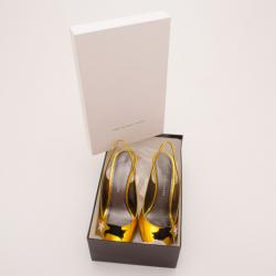 مملوكة مسبقًا Marc by Marc Jacobs Metallic Star Slingbacks Size 38