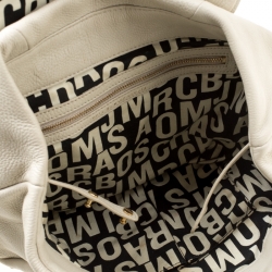 Marc by Marc Jacobs Beige Leather Classic Backpack