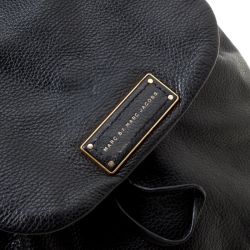 Marc by Marc Jacobs Black Leather Too Hot to Handle Backpack