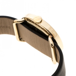 Marc by Marc Jacobs Black Yellow Gold-Plated Stainless Steel Amy MBM1154 Women's Wristwatch 36 mm