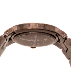 Marc by Marc Jacobs Brown Two-Tone Stainless Steel MBM3195 Women's Wristwatch 36 mm