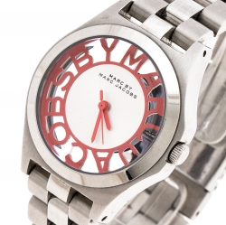 Marc by Marc Jacobs Silver Stainless Steel Skeleton MBM3294 Women's Wriswatch 32MM