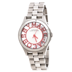 Marc by Marc Jacobs Silver Stainless Steel Skeleton MBM3294 Women's Wriswatch 32MM