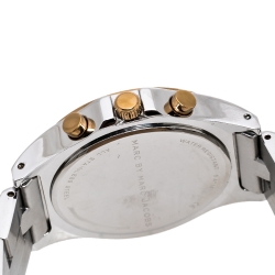  Marc By Marc Jacobs Silver Two-Tone Stainless Steel Blade MBM3178 Women's Wristwatch 41 mm