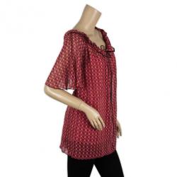 Pre Owned Marc Jacobs Overlay Capelet Top M