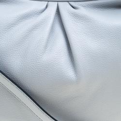 Pre Owned Marc Jacobs Ice Blue Leather Classic Hobo