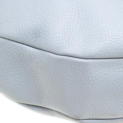 Pre Owned Marc Jacobs Ice Blue Leather Classic Hobo