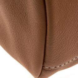 Pre Owned Marc Jacobs Brown Leather Small Groovee Satchel