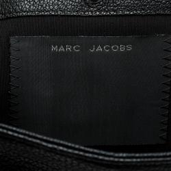 Pre Owned Marc Jacobs Black Leather Eyelets Sandy Shoulder Bag