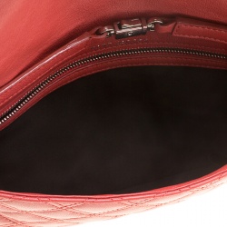 Pre Owned Marc Jacobs Red Quilted Leather Shoulder Bag