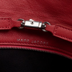 Pre Owned Marc Jacobs Red Quilted Leather Shoulder Bag