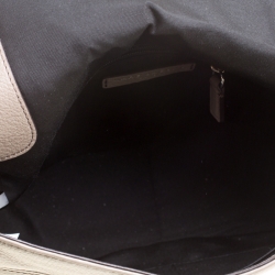 Pre Owned Marc Jacobs Beige Leather Empire City Saddle Crossbody Bag