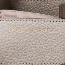 Pre Owned Marc Jacobs Grey Leather Small Gotham Shoulder Bag