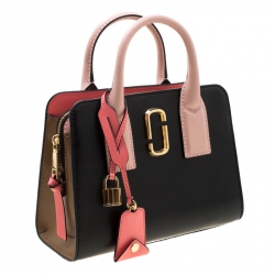 Pre Owned Marc Jacobs Multicolor Leather Little Big Shot Tote