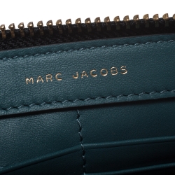 Pre Owned Marc Jacobs Blue Leather Crossbody Bag