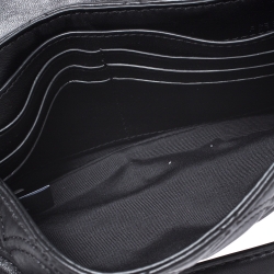 Pre Owned Marc Jacobs Black Leather Matelasse Crossbody Bag