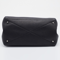 Pre Owned Marc Jacobs Black Leather Tote