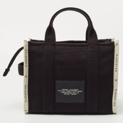 مملوكة مسبقًا Marc Jacobs Black Fabric Medium The Tote Bag