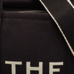 مملوكة مسبقًا Marc Jacobs Black Fabric Medium The Tote Bag