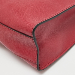 Pre Owned Marc Jacobs Fuchsia Leather Mini Grind Tote