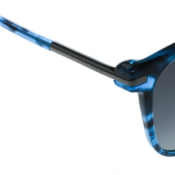 Marc Jacobs Blue Tortoise / Grey Marc 86/F/S Square Sunglasses