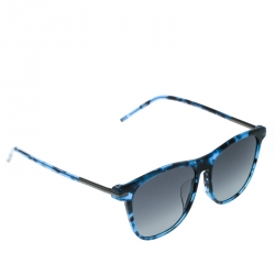 Marc Jacobs Blue Tortoise / Grey Marc 86/F/S Square Sunglasses