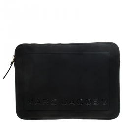 Marc Jacobs Black PVC Laptop Case