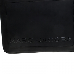 Marc Jacobs Black PVC Laptop Case