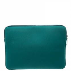 Marc Jacobs Green Embossed Neoprene Laptop Case