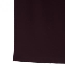 Pre Owned Marc Jacobs Burgundy High Waist Wool Skirt S