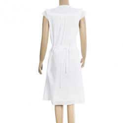 Pre Owned Marc Jacobs White Cotton Dress M