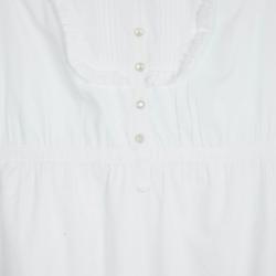 Pre Owned Marc Jacobs White Cotton Dress M