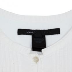 Pre Owned Marc Jacobs White Cotton Dress M