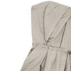 Pre Owned Marc Jacobs Strapless Taffeta Bustier Dress M