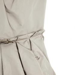 Pre Owned Marc Jacobs Strapless Taffeta Bustier Dress M