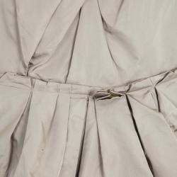 Pre Owned Marc Jacobs Strapless Taffeta Bustier Dress M