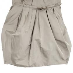 Pre Owned Marc Jacobs Strapless Taffeta Bustier Dress M