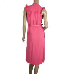 Pre Owned Marc Jacobs Mainline Silk Dress S