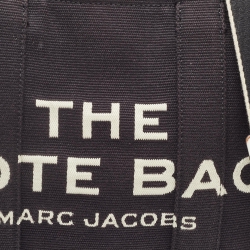 Marc Jacobs Black/White Canvas The Tote Bag
