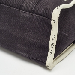 Marc Jacobs Black/White Canvas The Tote Bag