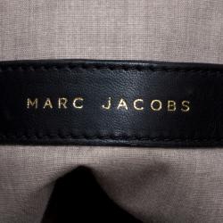 Pre Owned Marc Jacobs Black Quilted Leather Cecilia Satchel