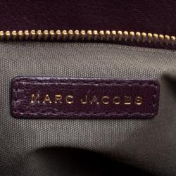 Pre Owned Marc Jacobs Burgundy Quilted Leather Shoulder Bag