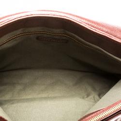 Pre Owned Marc Jacobs Burgundy Quilted Leather The XL Shoulder Bag