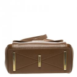 Marc Jacobs Brown Leather Metropolitan Top Handle Bag