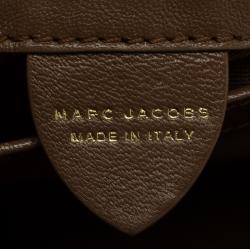 Marc Jacobs Brown Leather Metropolitan Top Handle Bag